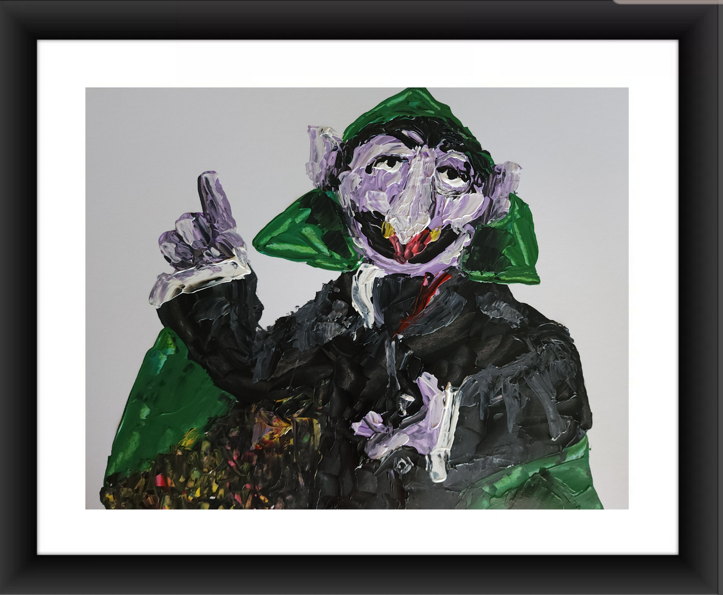 The Count Sesame Street 11x14