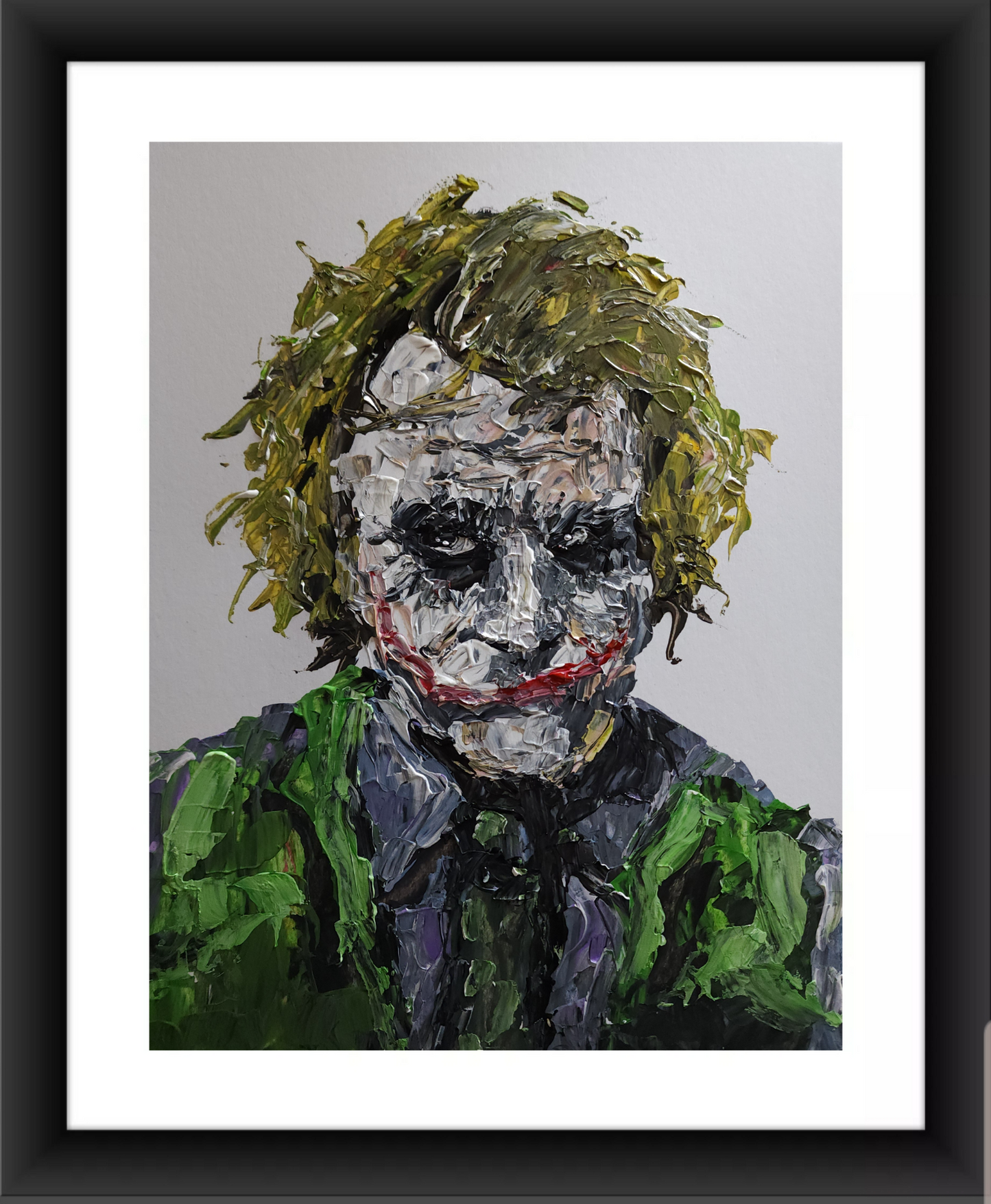 Joker Portrait Dark Knight 11x14