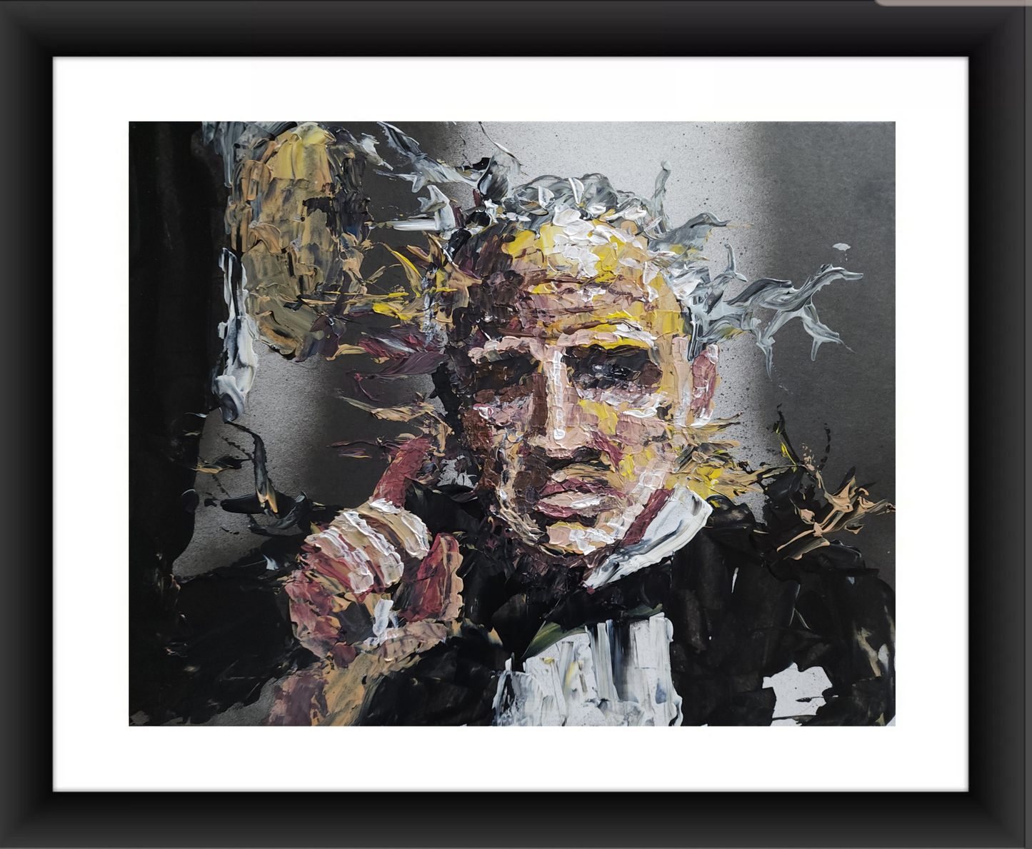 The Godfather Abstract Portrait 11x14