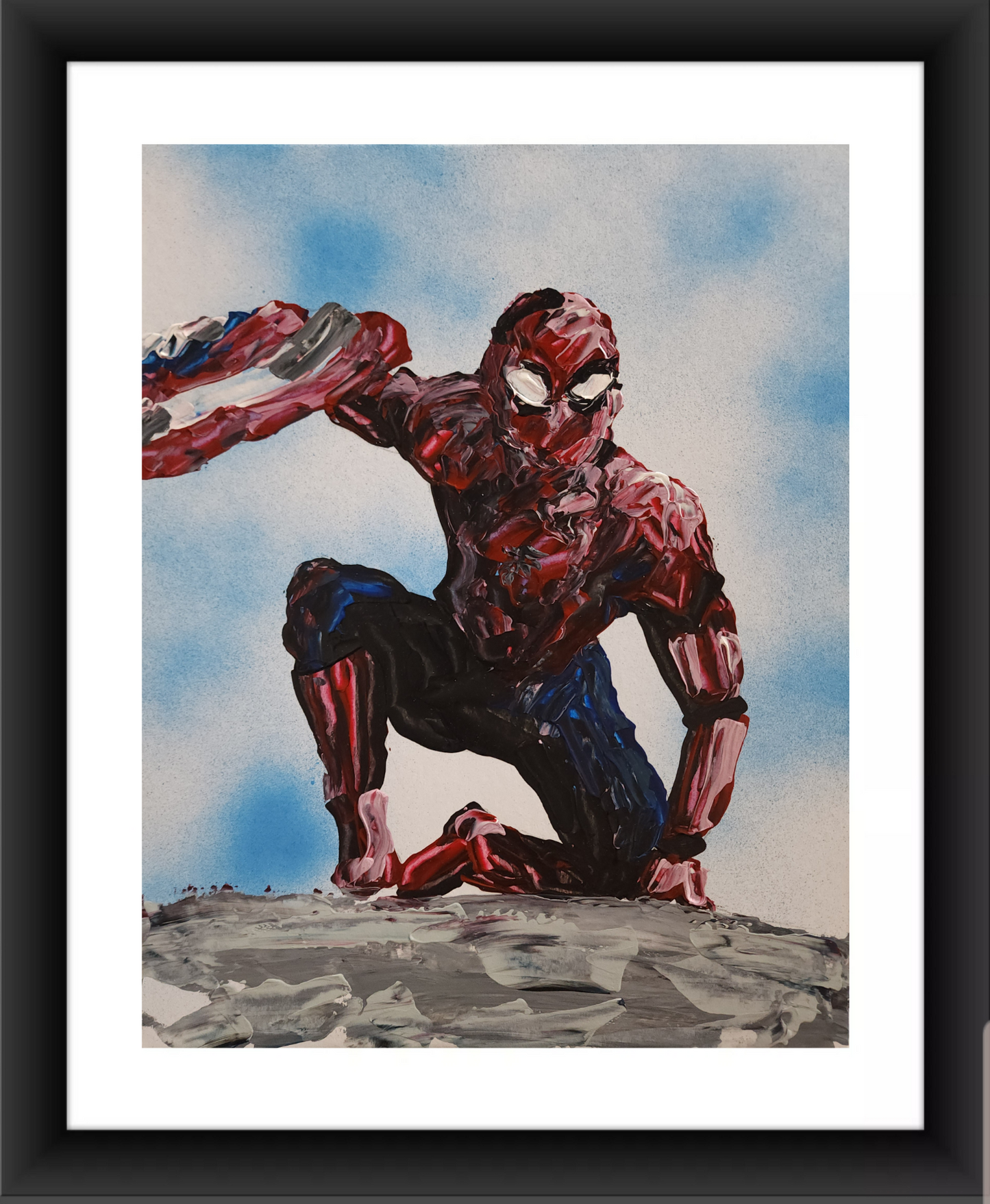 Spiderman Cap Shield 11x14