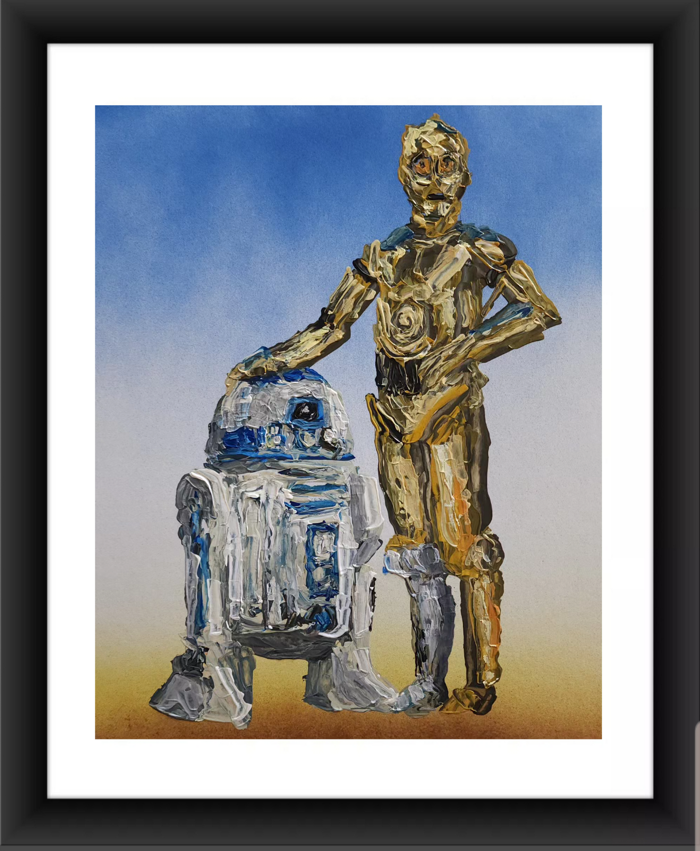 C3PO And R2D2 11x14