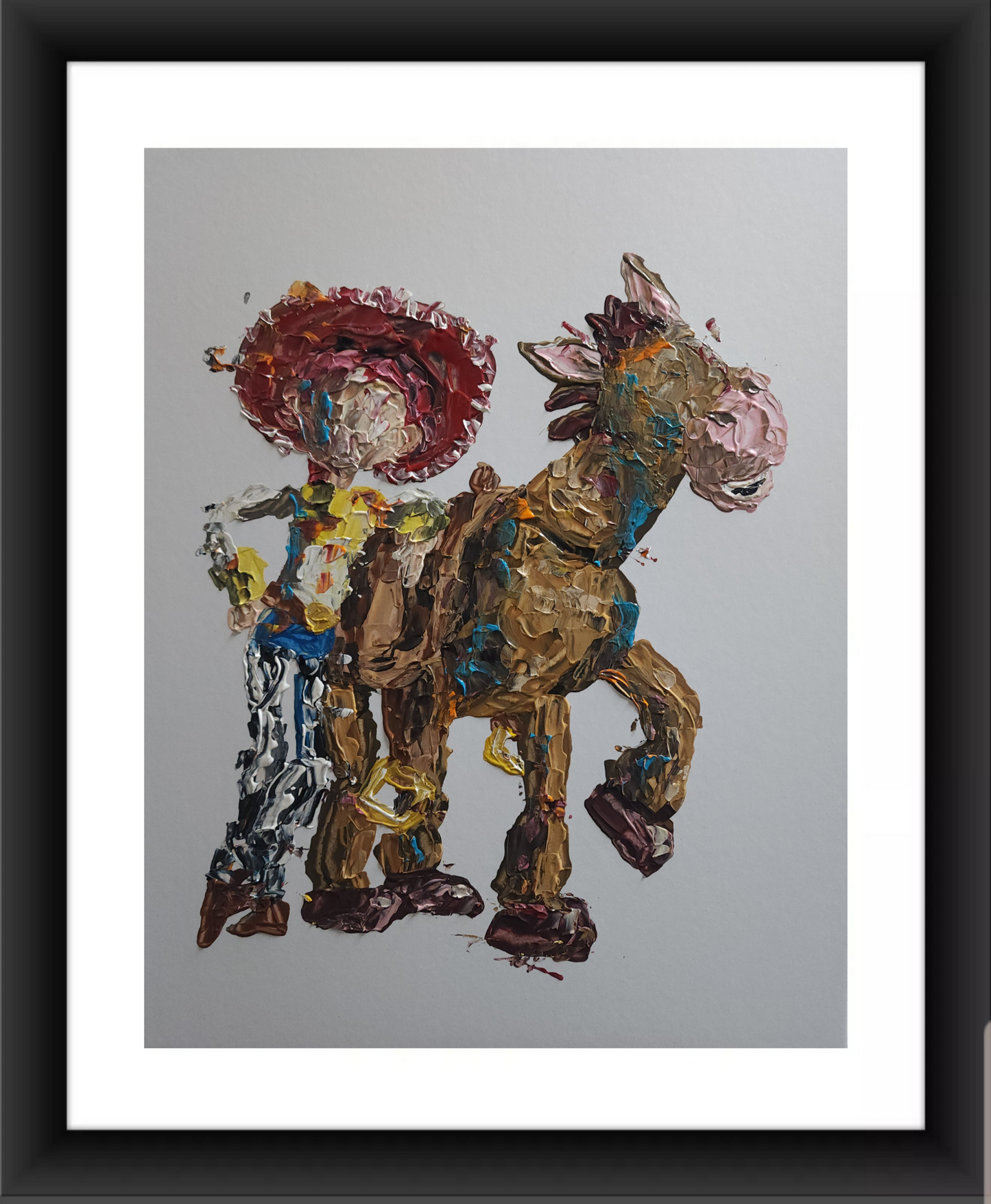 Jessie and Bullseye 11x14