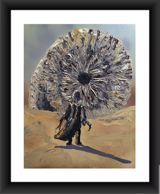 Dune Worm 11x14