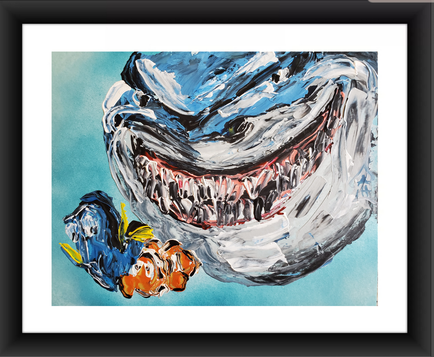 Bruce Finding Nemo 11x14