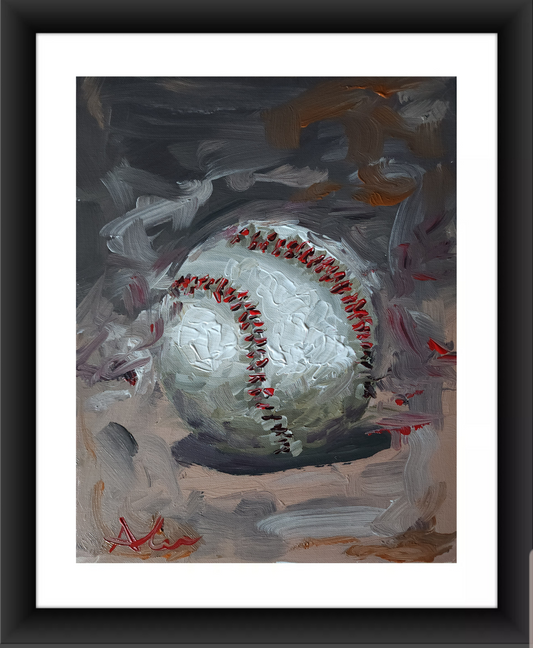 Baseball 11x14 inch CANVAS