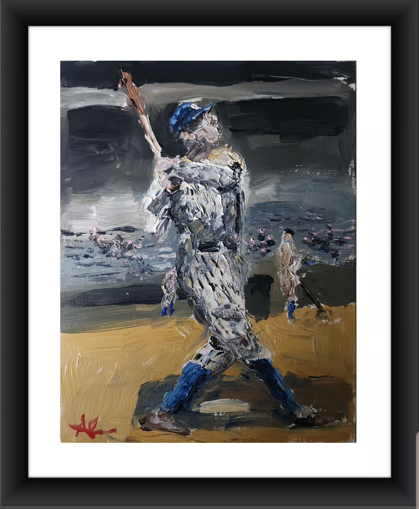 Babe Ruth 11x14 inch CANVAS