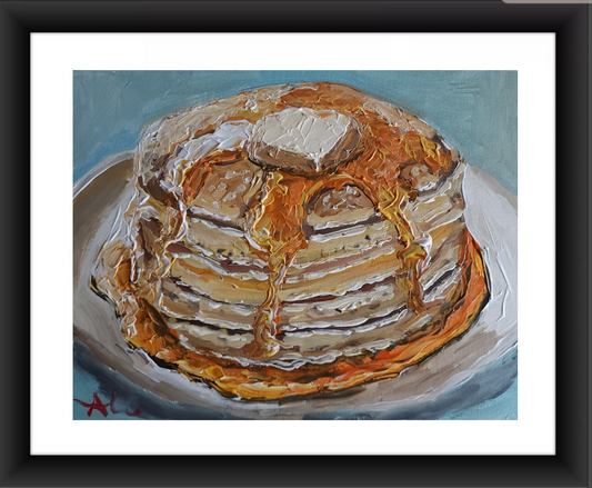 Pancake Stack 11x14 inch CANVAS