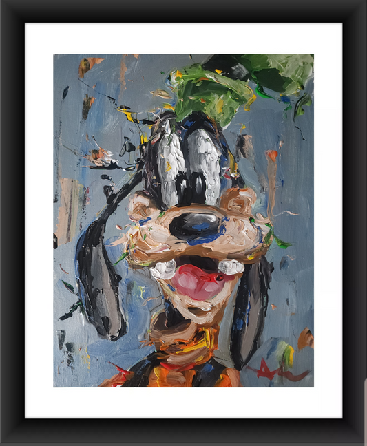 Goofy 11x14 inch CANVAS