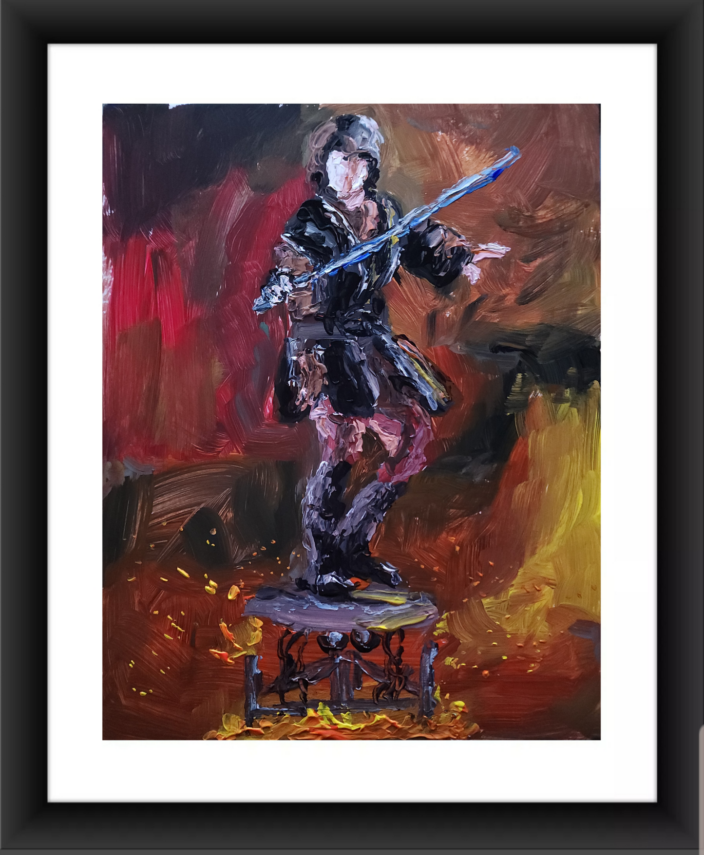 Anakin Mustafar 11x14 inch