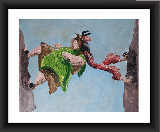 Emperor's New Groove 11x14 inch