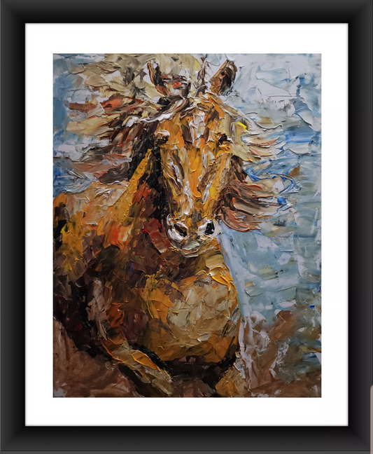 Horse 11x14 inch