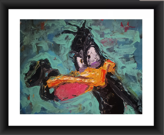 Daffy 11x14 inch CANVAS
