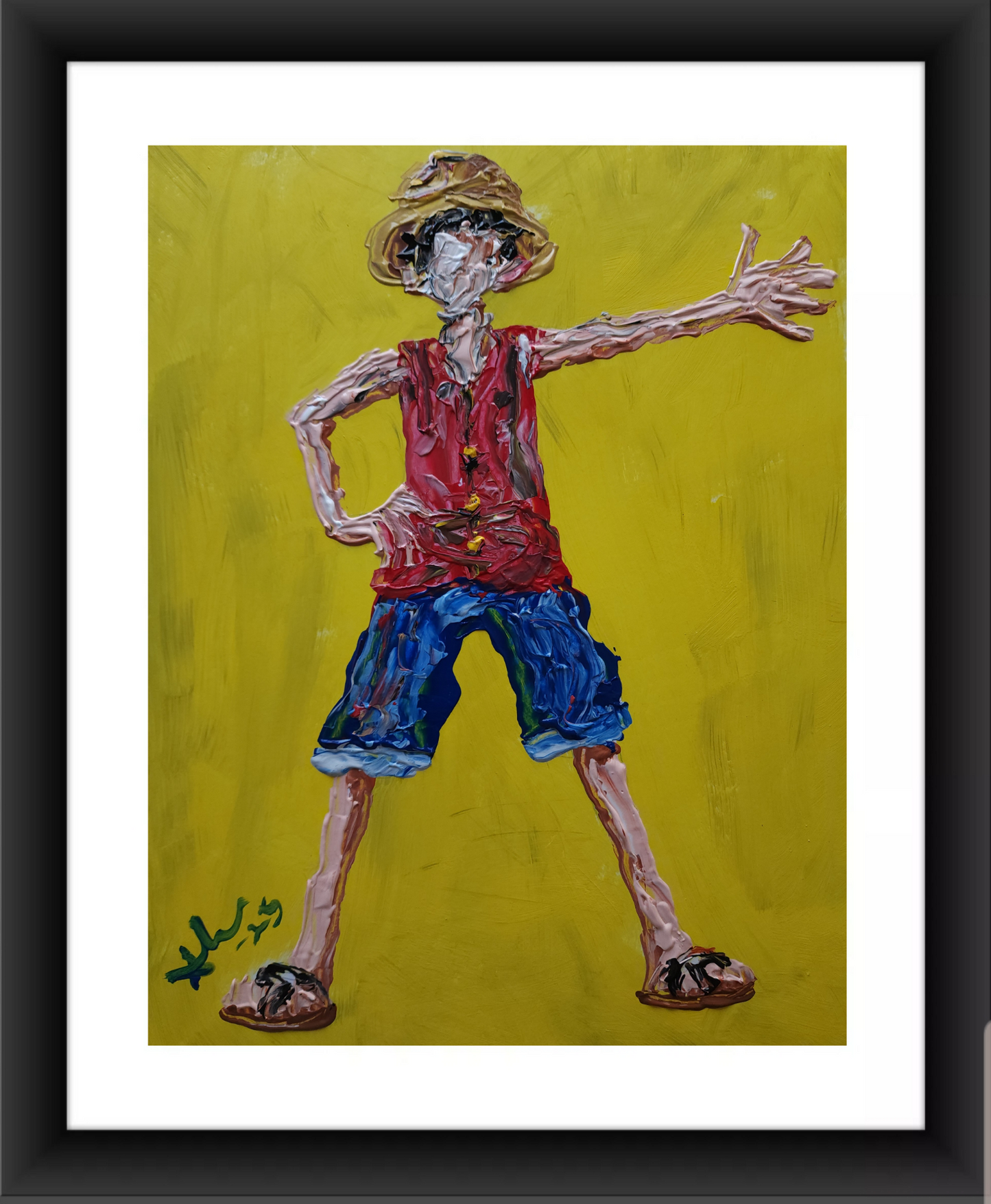 Monkey D Luffy 11×14 inch