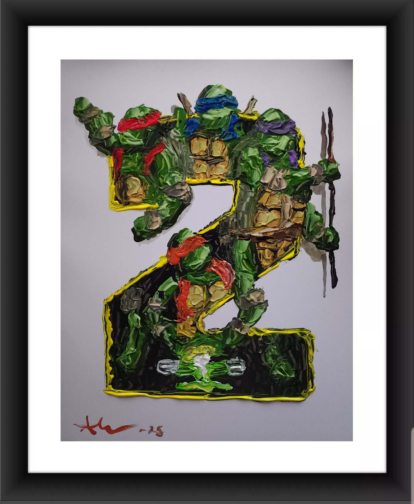 TMNT 2 11×14 inch