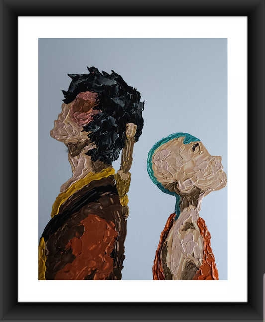 Aang and Zuko 11×14 inch