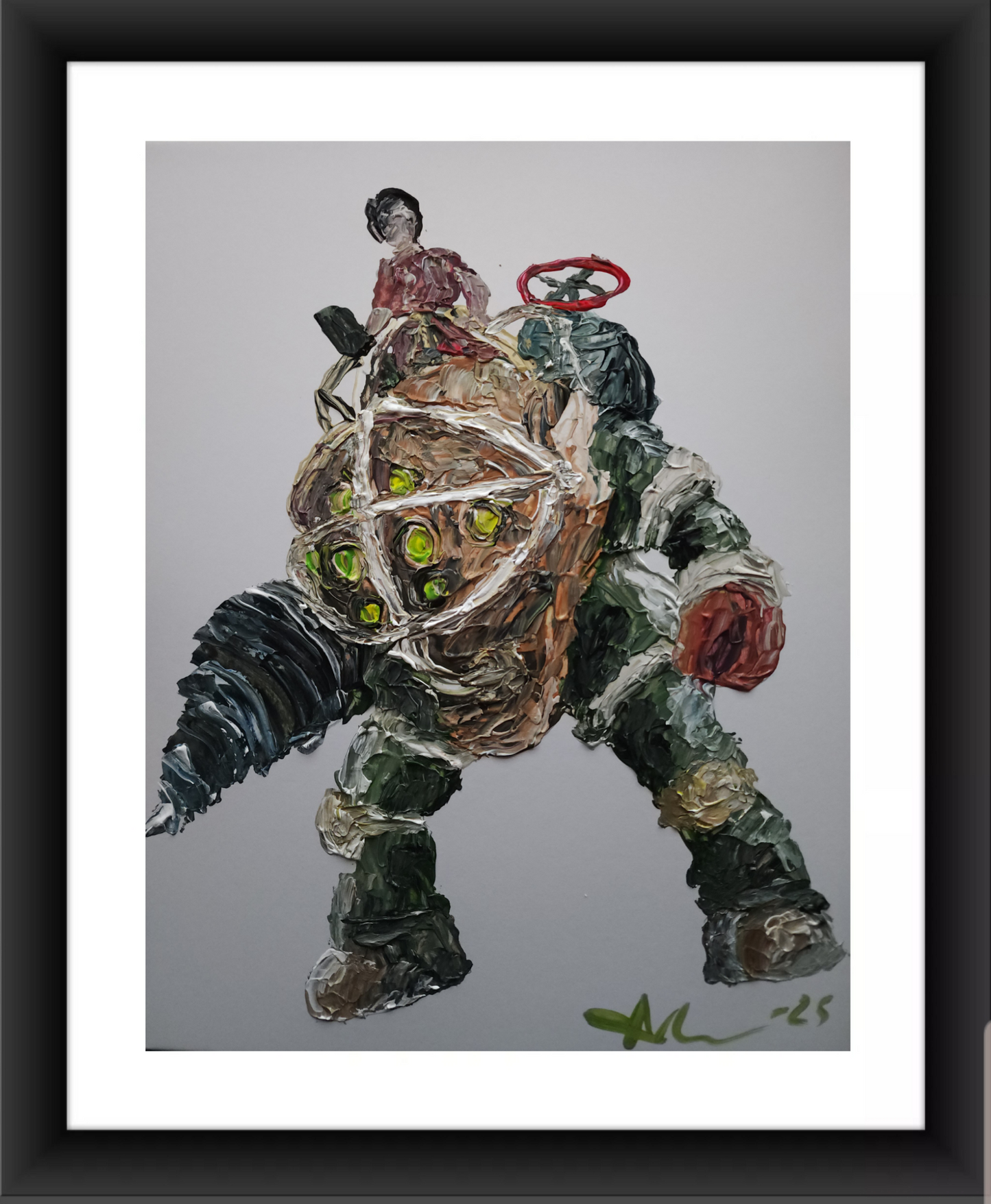 Bioshock Big Daddy 11×14 inch