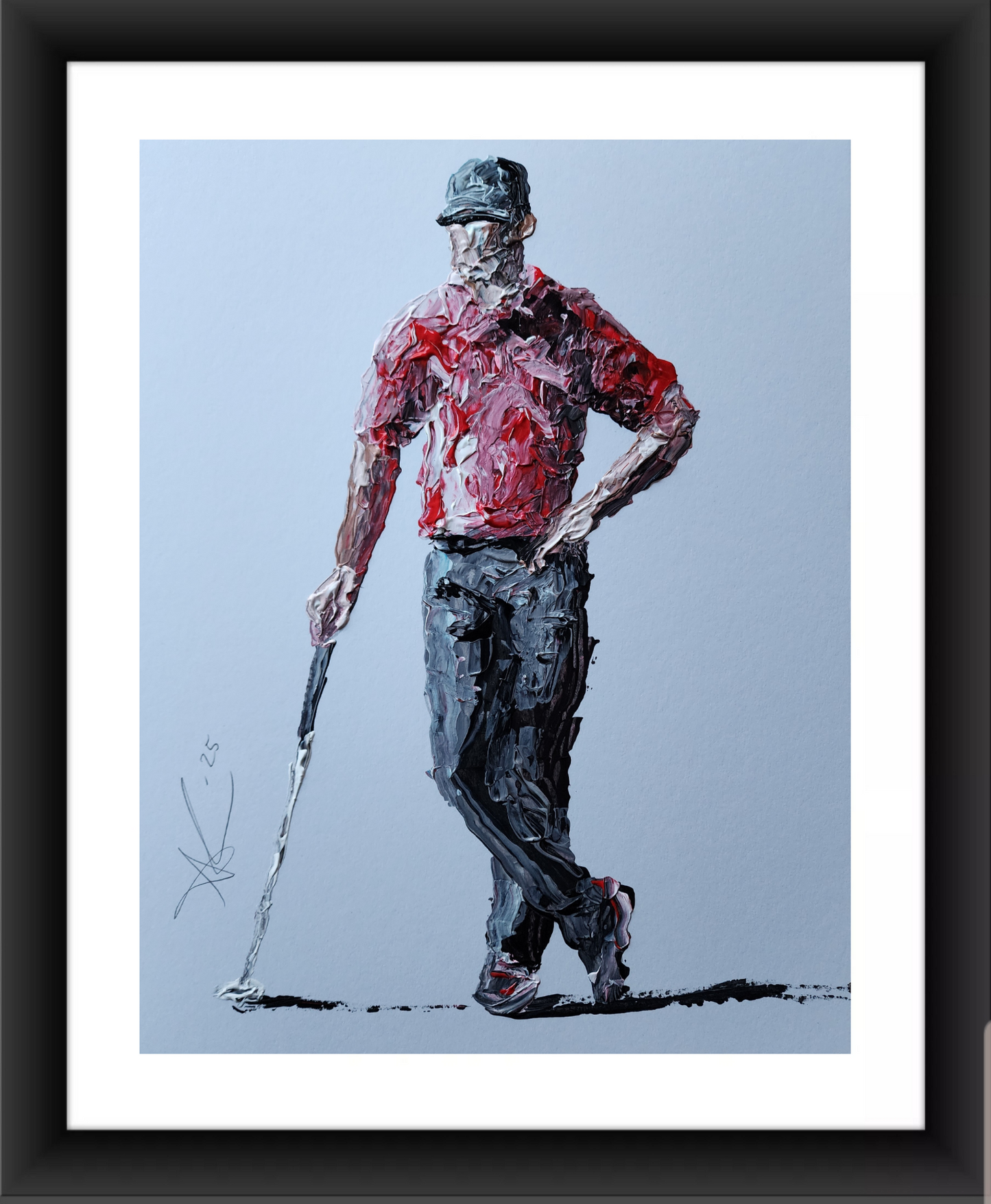 Tiger Woods 11×14 inch
