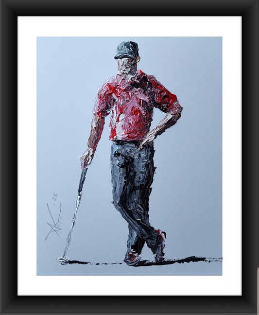 Tiger Woods 11×14 inch