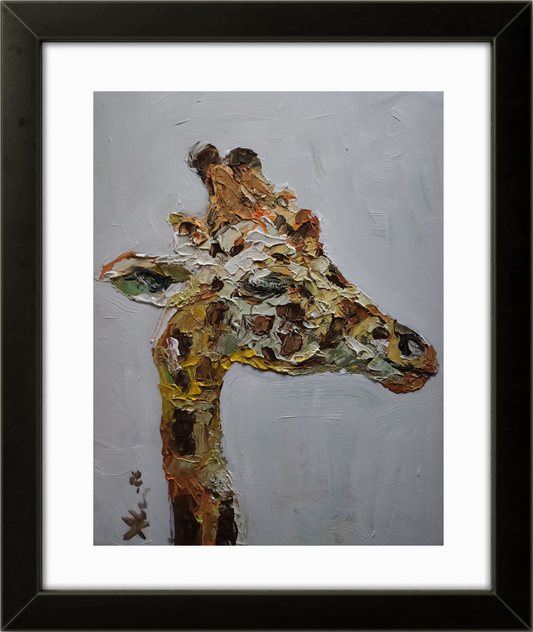 Giraffe 11×14 inch