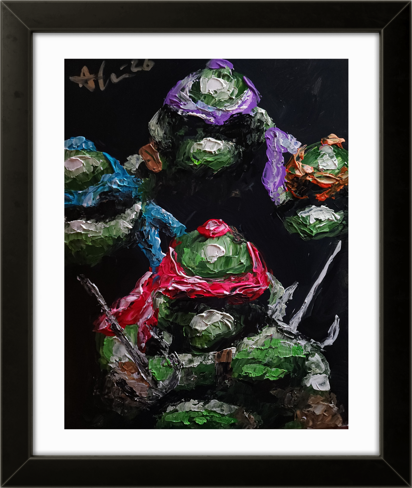 Turtles 11×14 inch