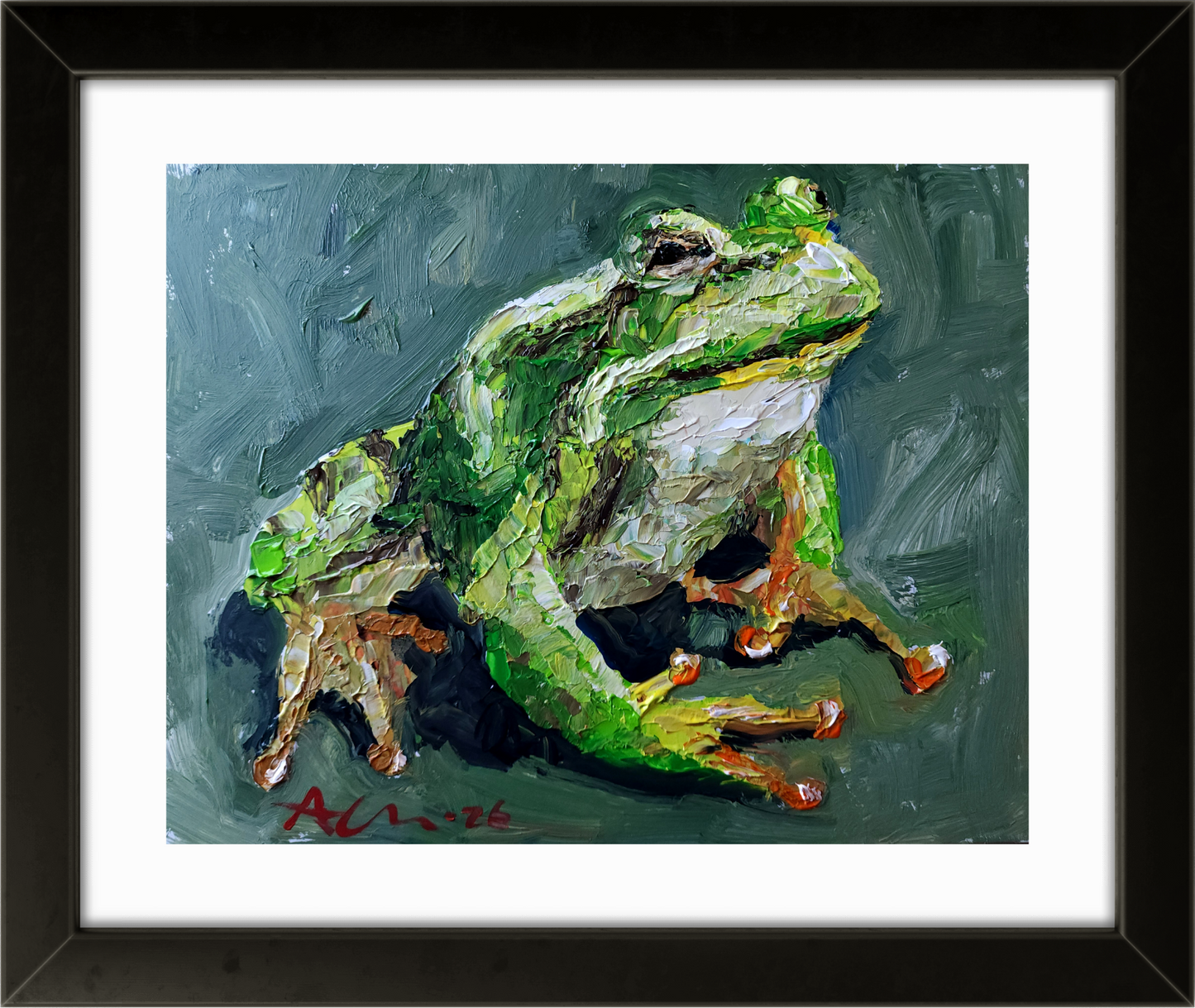 Frog 11×14 inch