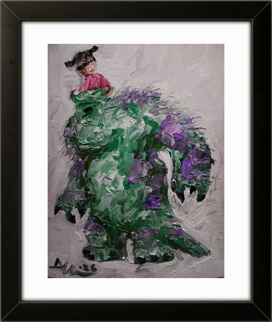 Sully and Boo 11×14 inch