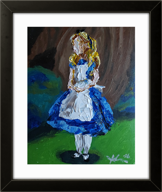 Alice In Wonderland 11×14 inch