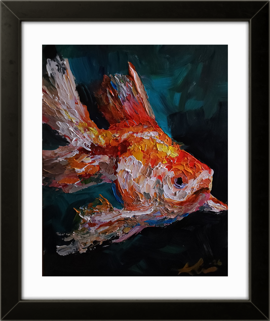 Goldfish 11×14 inch