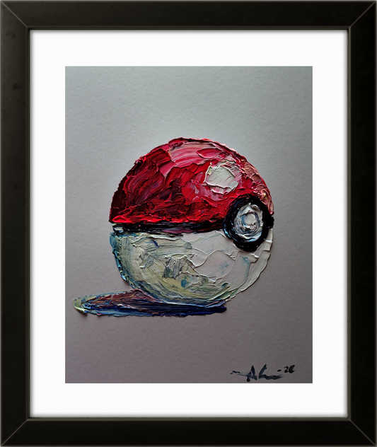 Pokeball 11×14 inch