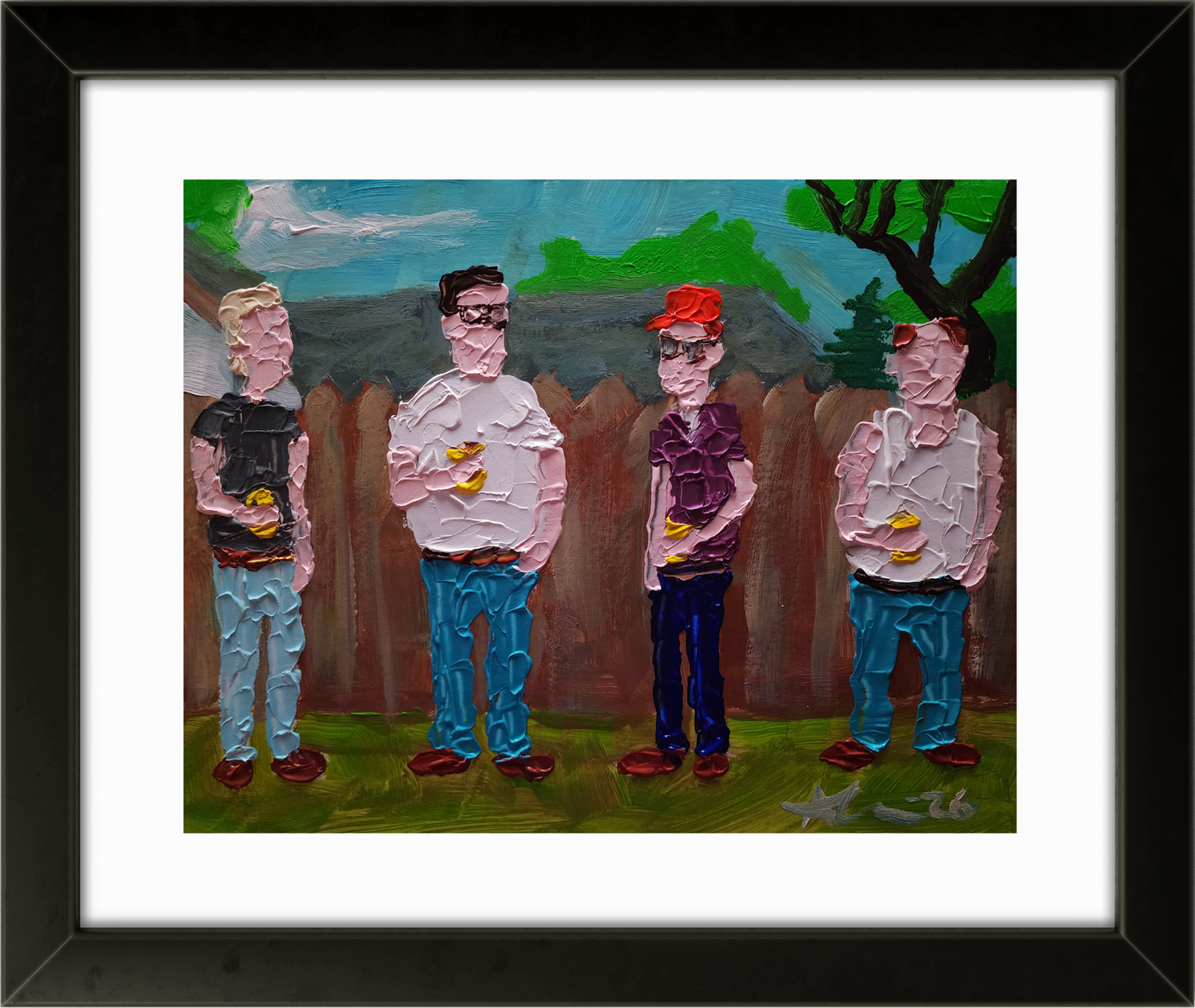 King of The Hill 11×14 inch