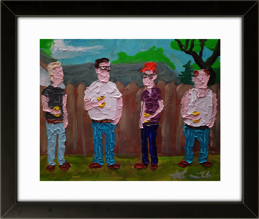 King of The Hill 11×14 inch