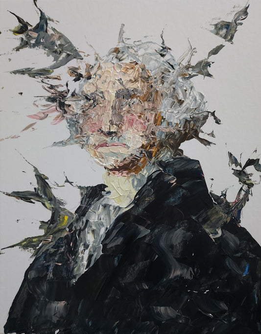 George Washington Abstract Portrait 11x14