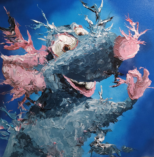 Remy Abstract 24x24 inch CANVAS