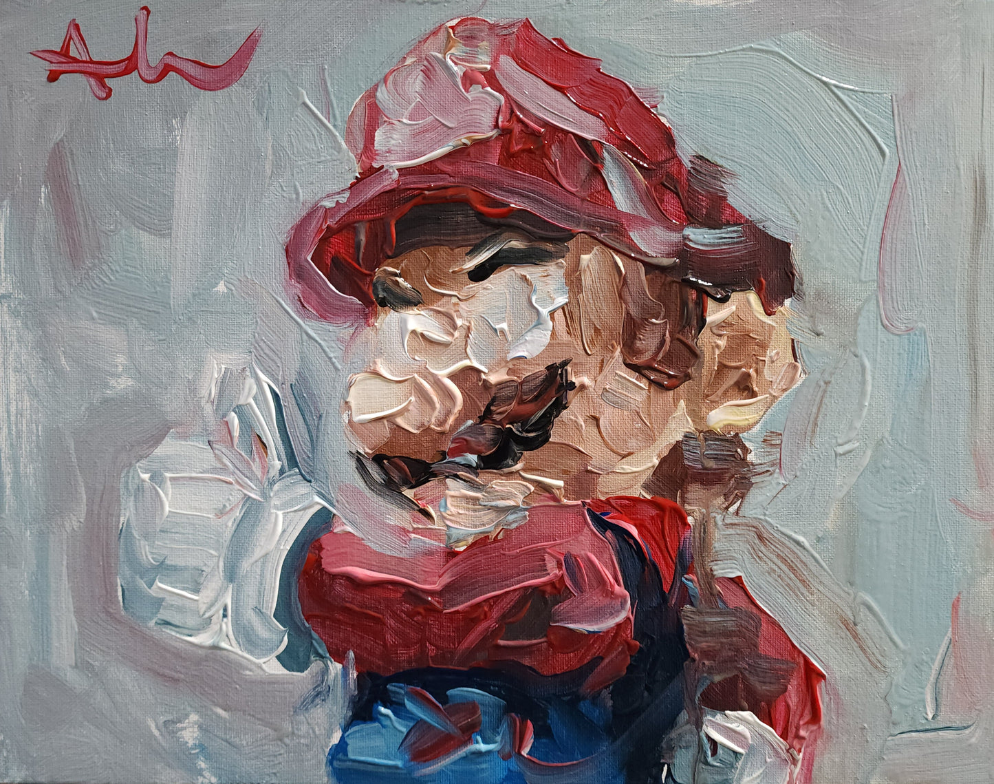 Mario 11x14 inch CANVAS