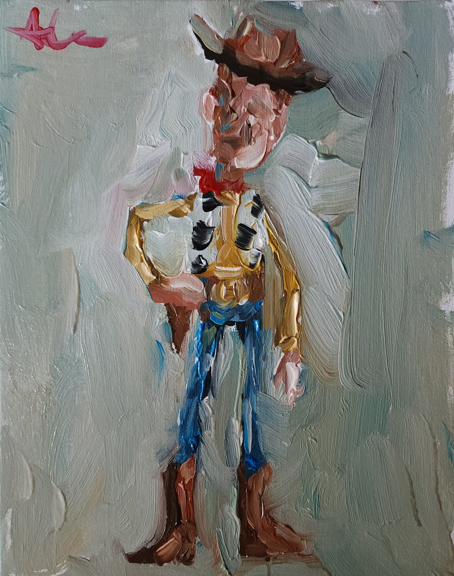 Woody 11x14 inch CANVAS