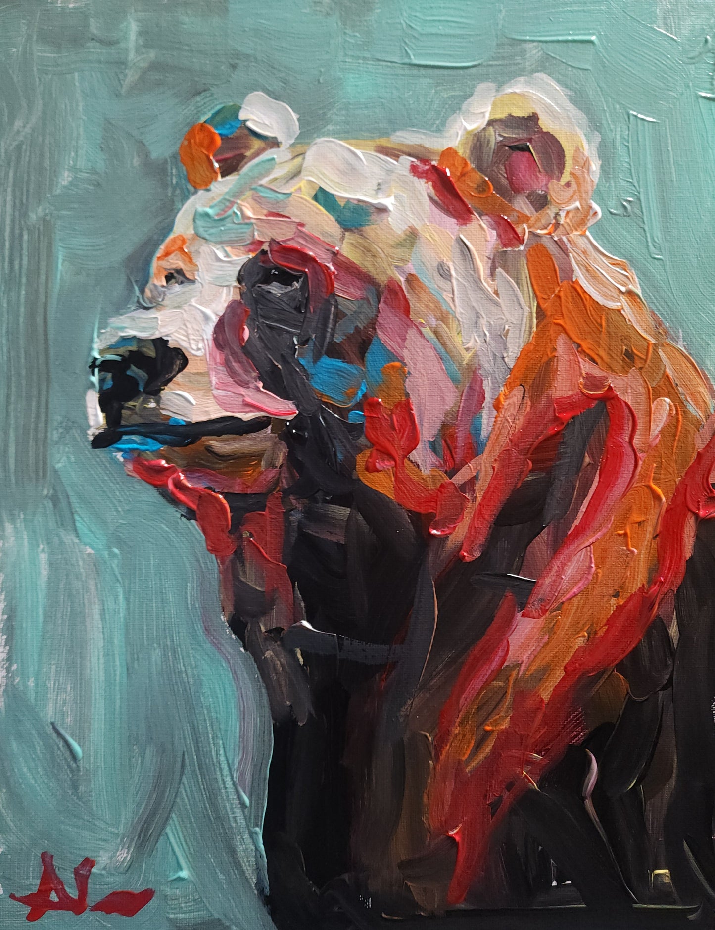 Bear 11x14 inch CANVAS