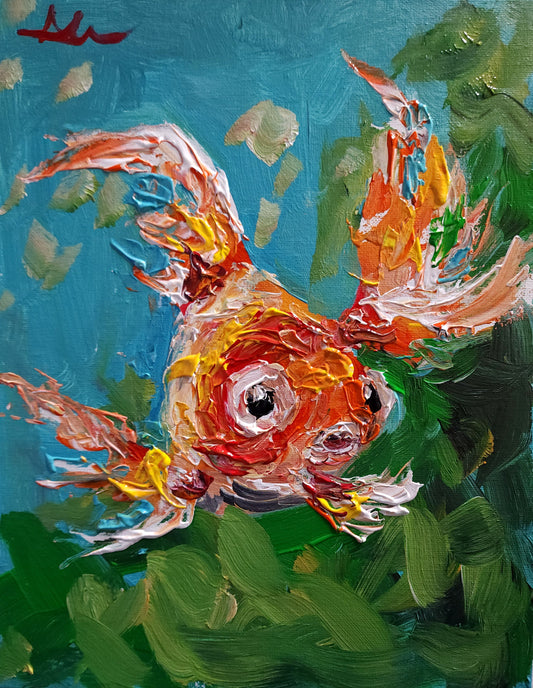 Fish 11x14 inch CANVAS