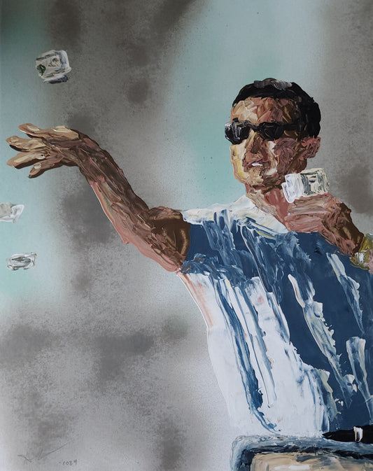 Wolf Of Wall Street 11x14 inch