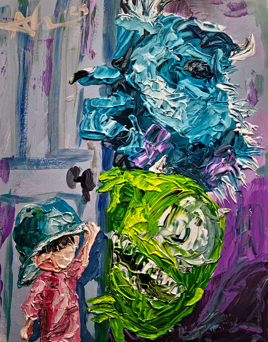 Monsters 11×14 inch