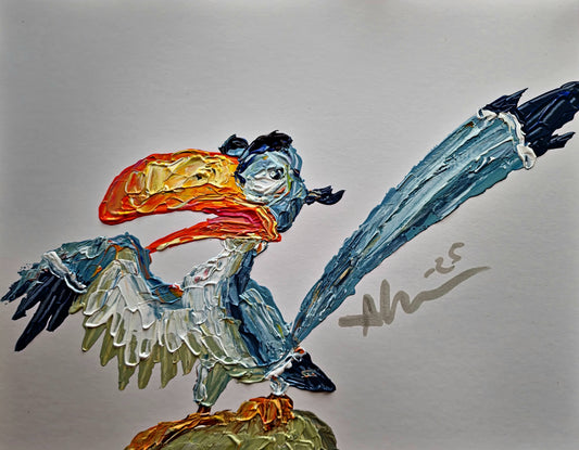 Zazu 11×14 inch