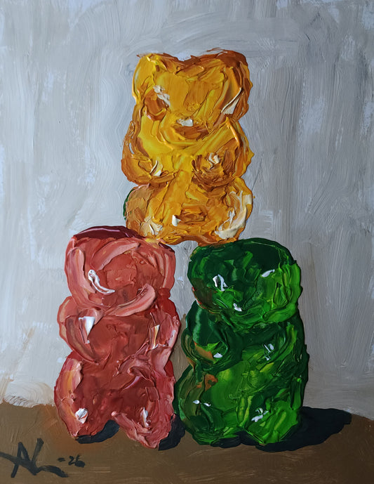 Gummy Bears 11×14 inch