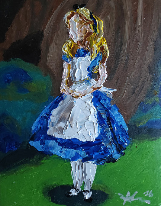 Alice In Wonderland 11×14 inch