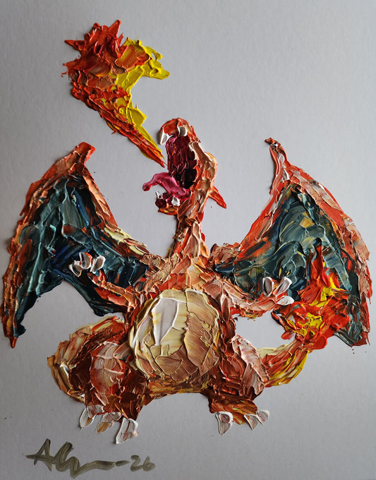 Charizard 11×14 inch