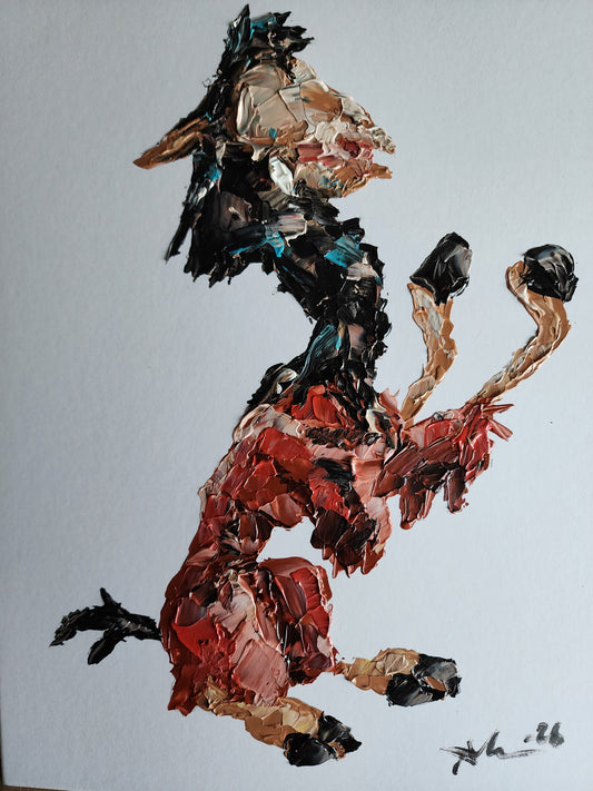 Emperors New Groove 11×14 inch