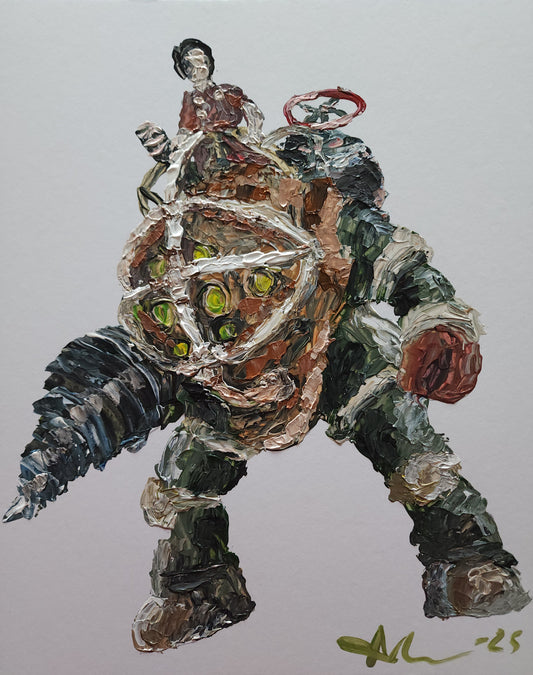 Bioshock Big Daddy 11×14 inch