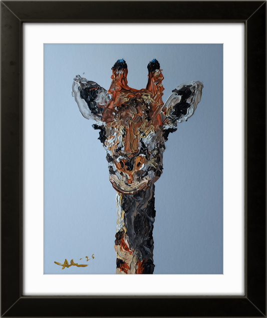 Giraffe 11×14 inch