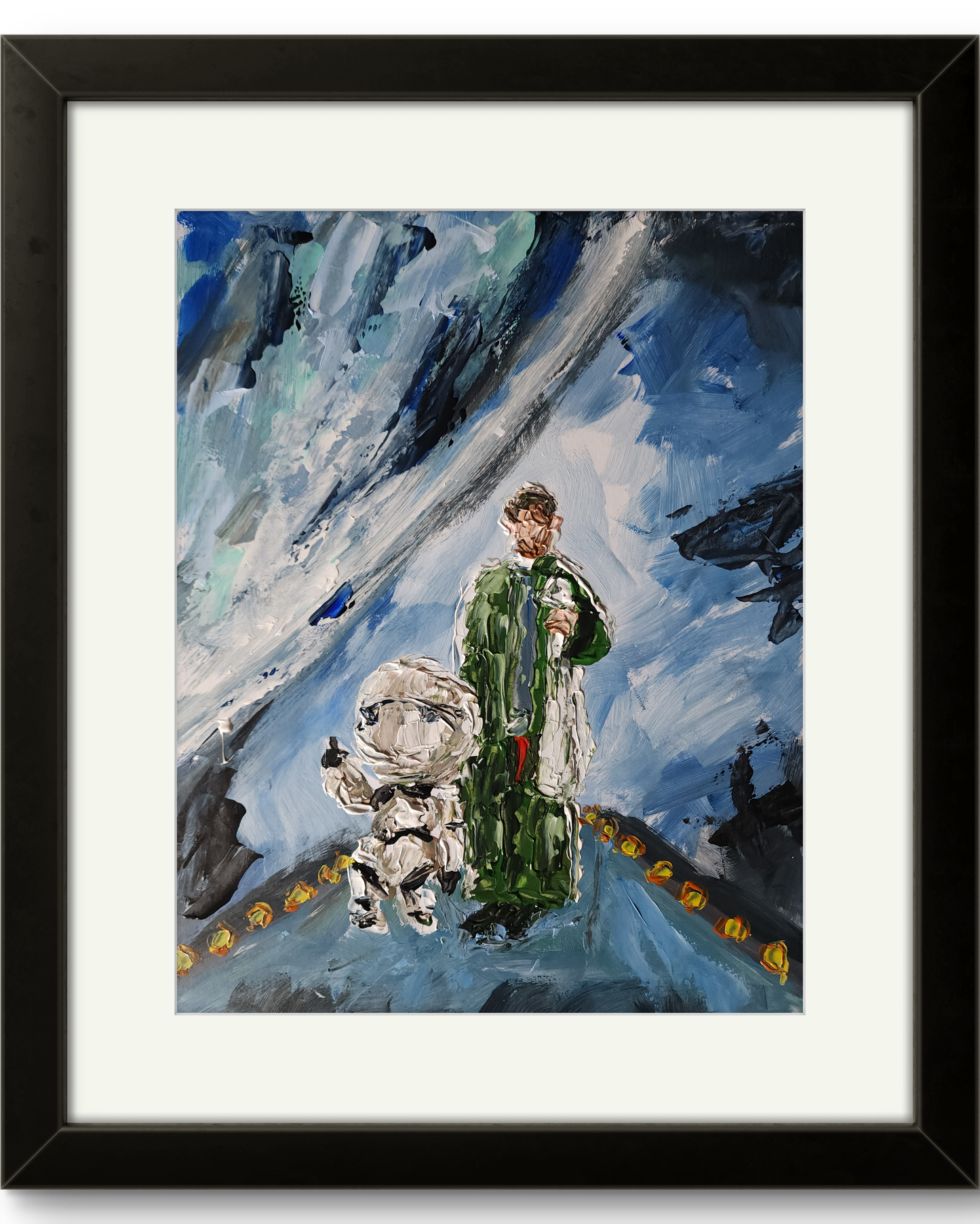 The Hitchhikers Guide To The Galaxy 11x14 inch