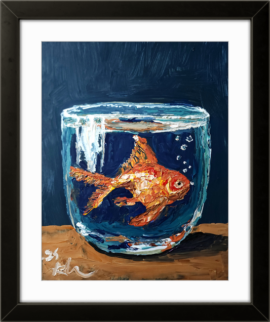 Goldfish 11×14 inch