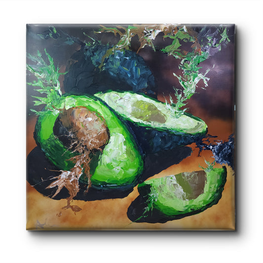 Avocados 36x36 inch CANVAS