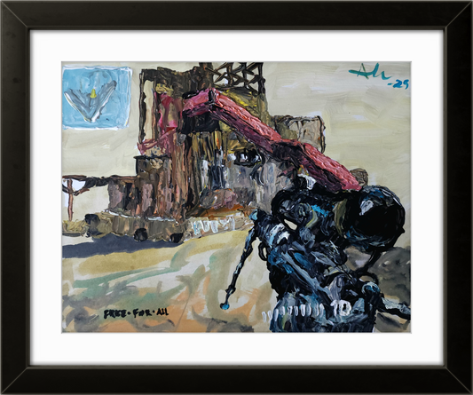 Call Of Duty Map 11×14 inch